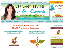 Tablet Screenshot of drritamarie.com